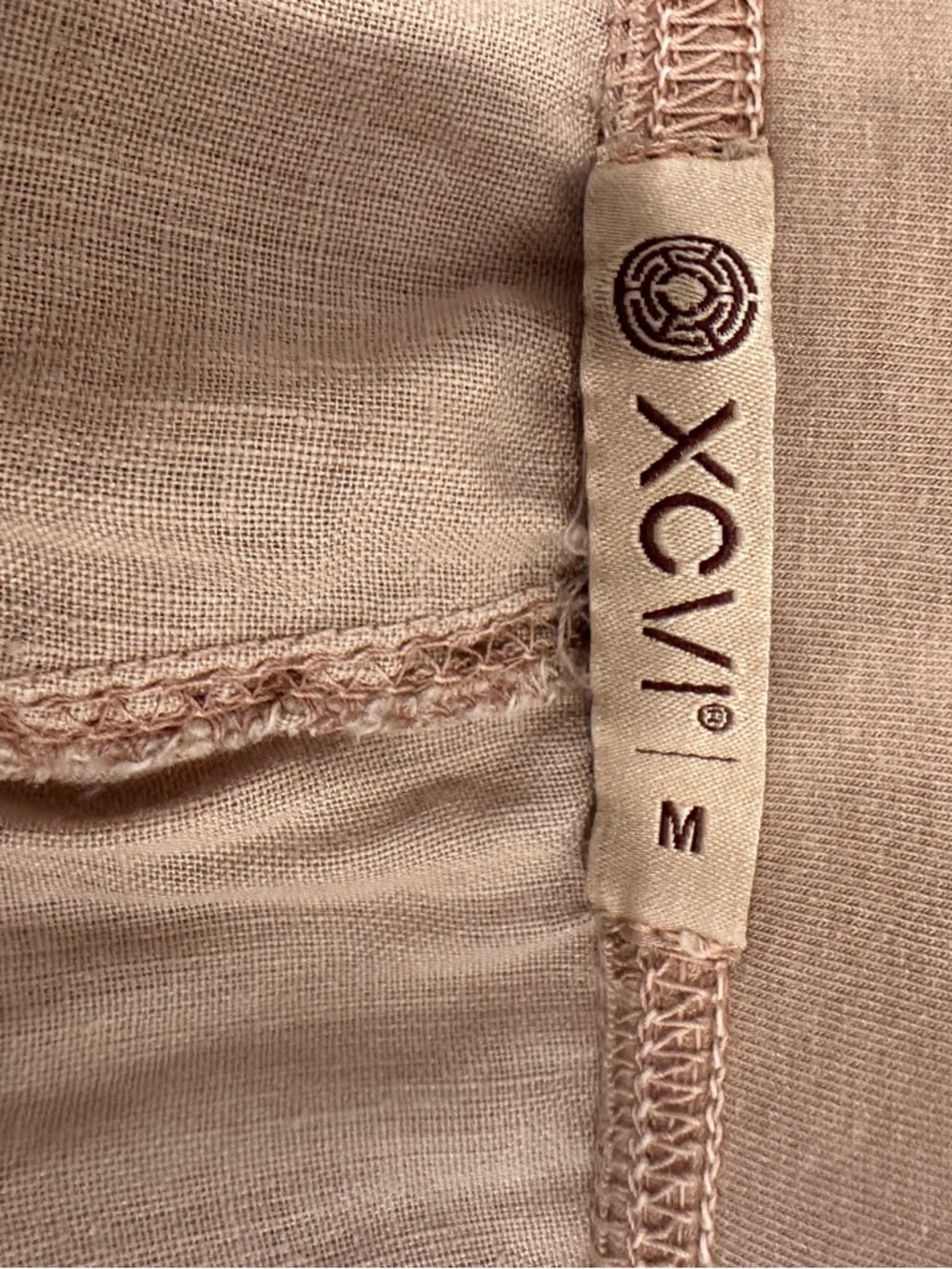 XCVI Camden Linen Tapered Crop Pant Pull On Lightweight Neutral Sz M - Picture 10 of 14